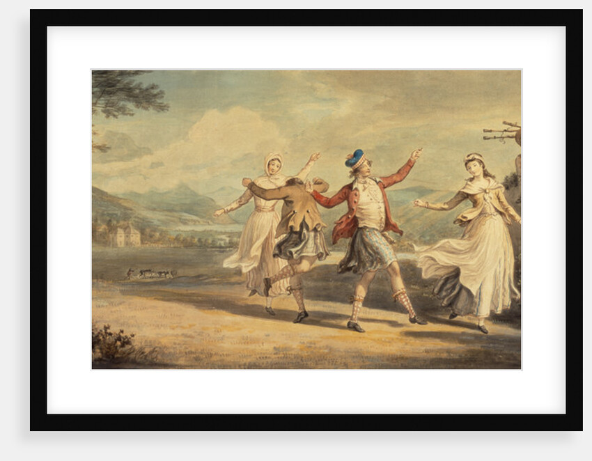 A Highland Dance by David Allan